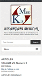 Mobile Screenshot of kismed-unikis.org